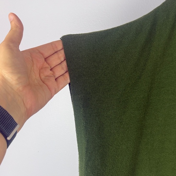 Eloquii Green Elegant Lagenlook Oversized Cowl Neck Sweater Size 14/16 - Picture 4 of 7